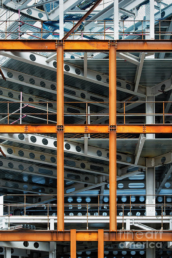 Construction Steels Photograph by Tim Gainey