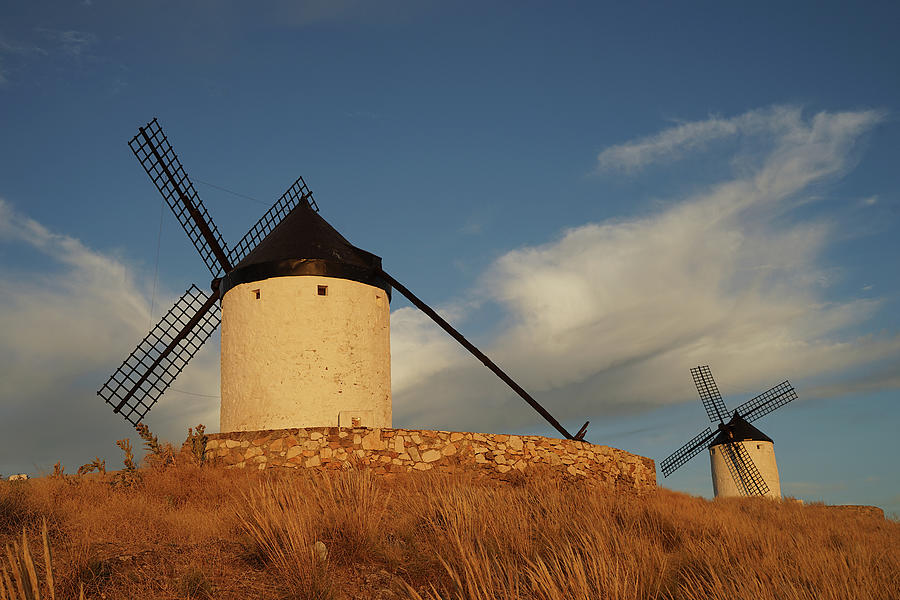 Consuegra Windmills Photograph by Richard Reeve
