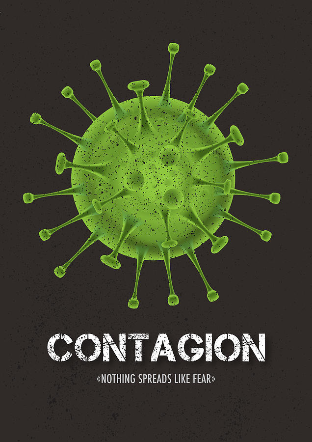 Contagion - Alternative Movie Poster Digital Art by Movie Poster Boy