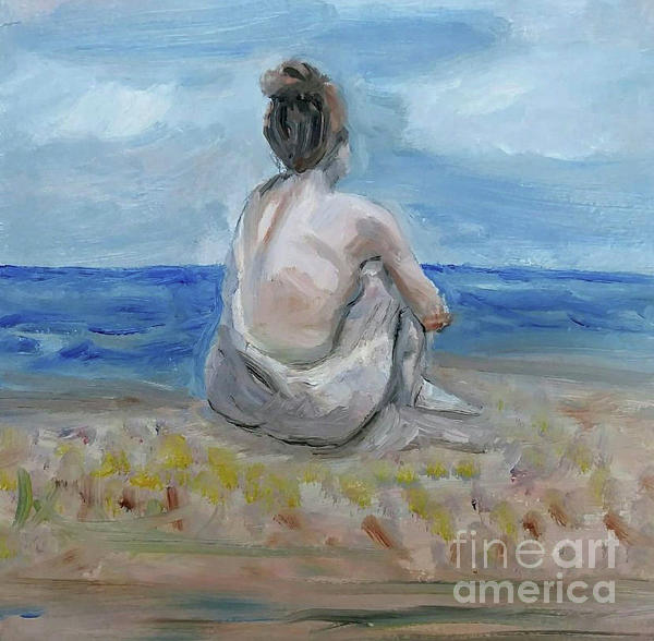 Contemplation Painting by Jamie Derr