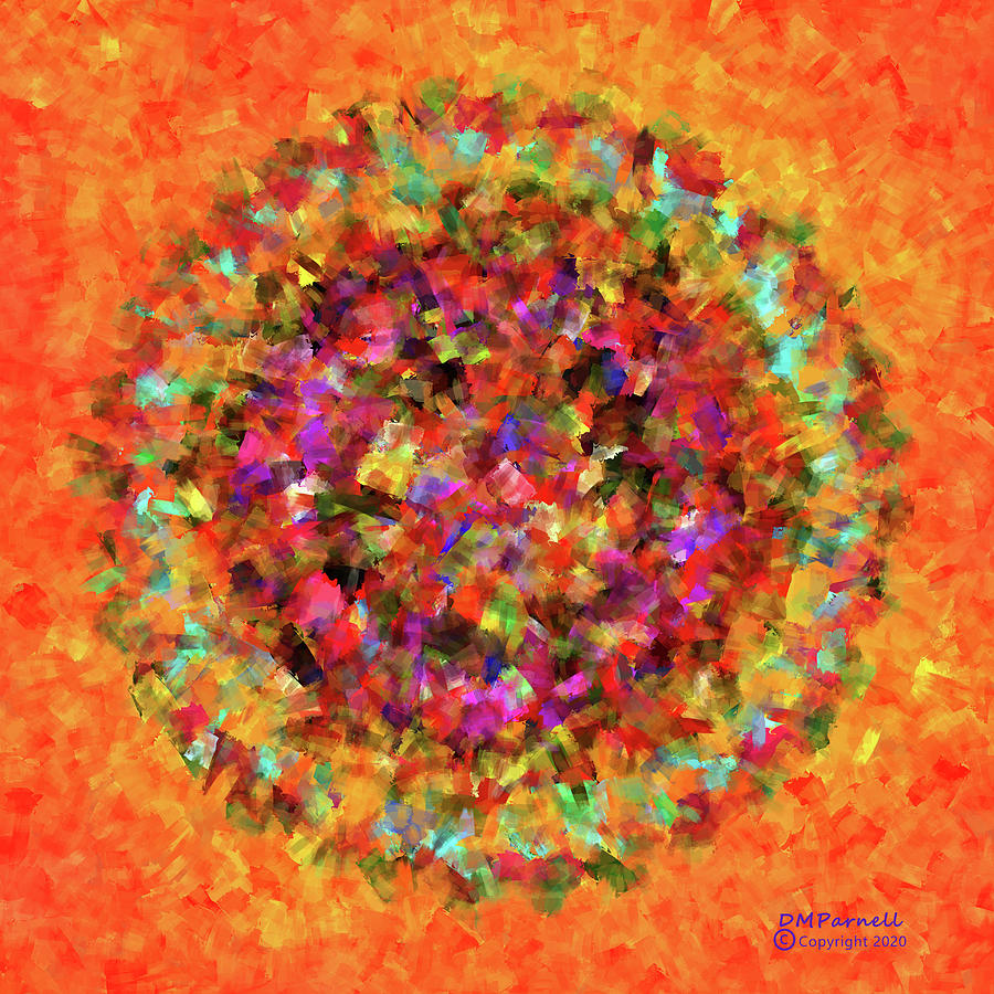 Contemplation Of Happiness Digital Art by Diane Parnell Contemplation Of Happiness Digital Art by Diane Parnell