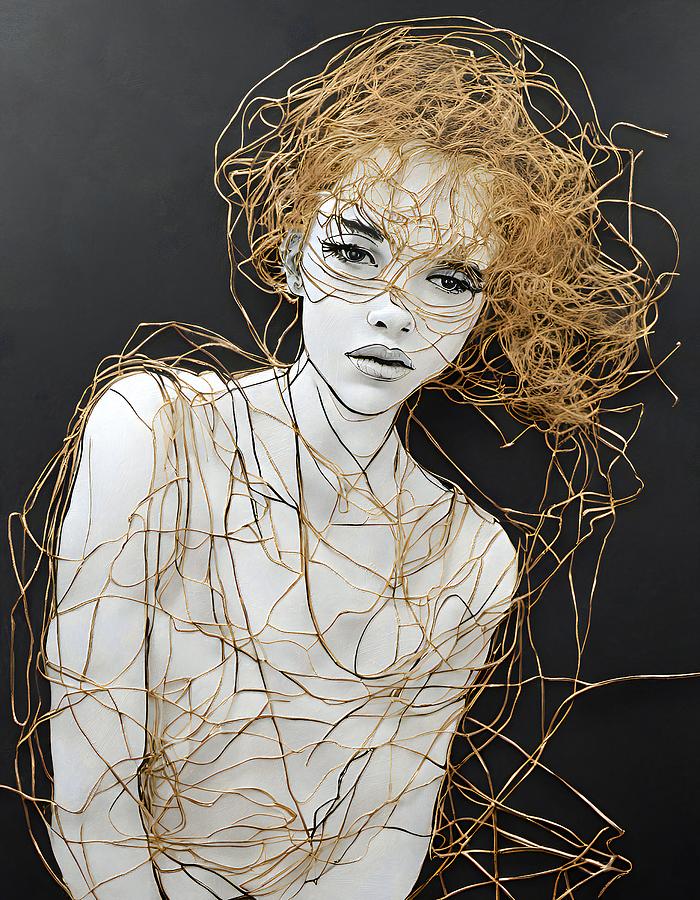 Contemplative Focus Digital Art by Samuel HUYNH Contemplative Focus Digital Art by Samuel HUYNH