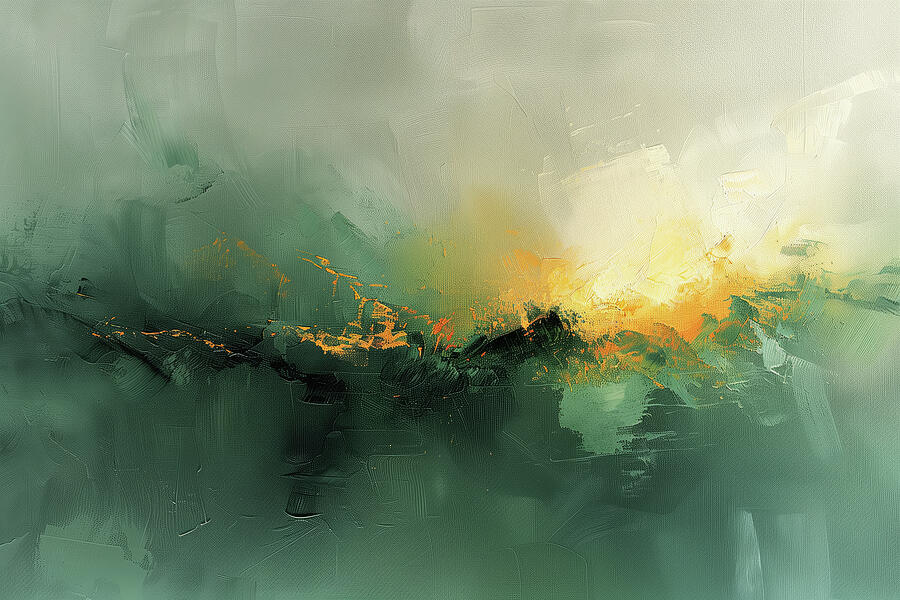 Contemporart - Twilight I Digital Art by Philippe HUGONNARD