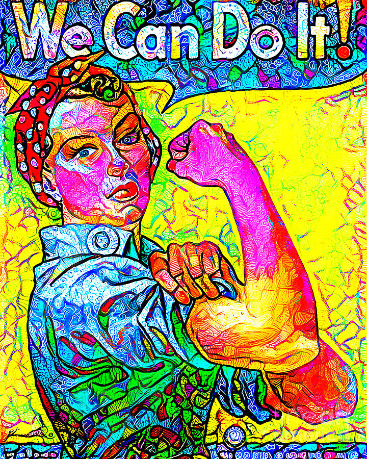 Contemporary Rosie the Riveter 20200903 Photograph by Wingsdomain Art and  Photography - Fine Art America