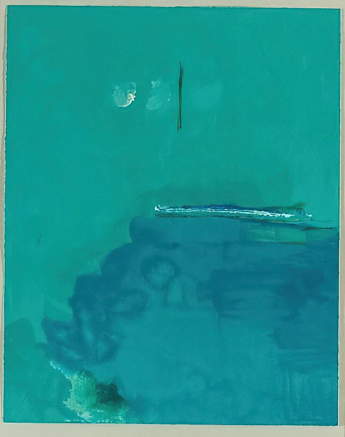 Abstract Painting - Contentment Island - Helen Frankenthaler 2004 by Helen Frankenthaler