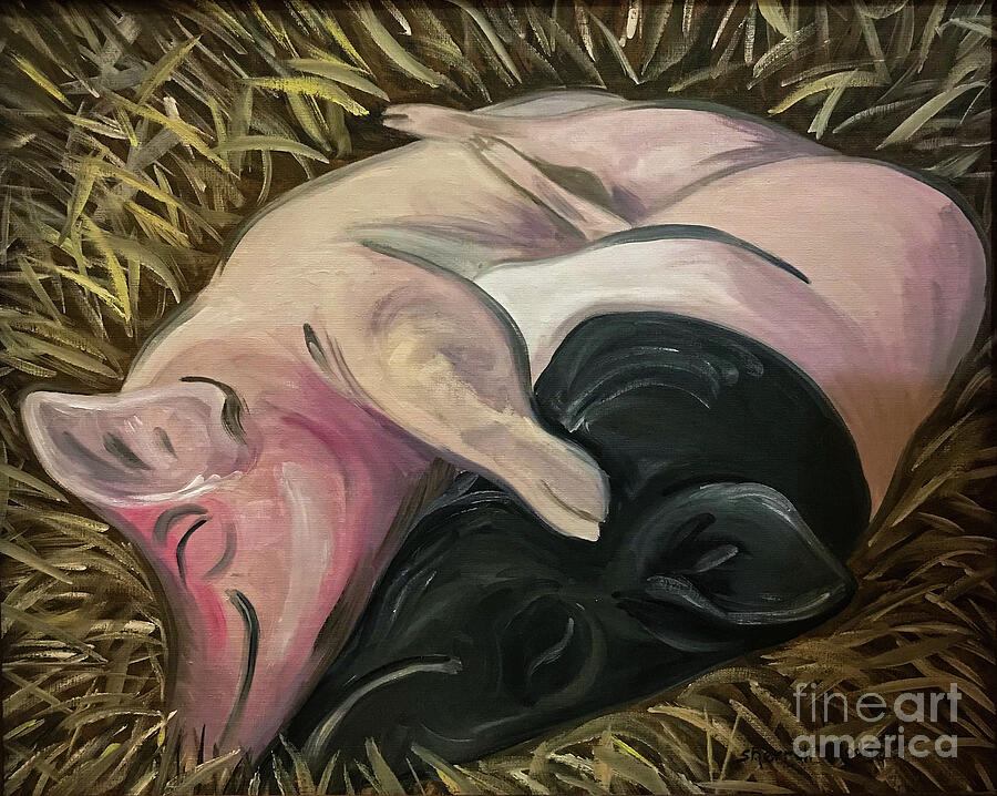 Contentment Painting by Sherrell Rodgers