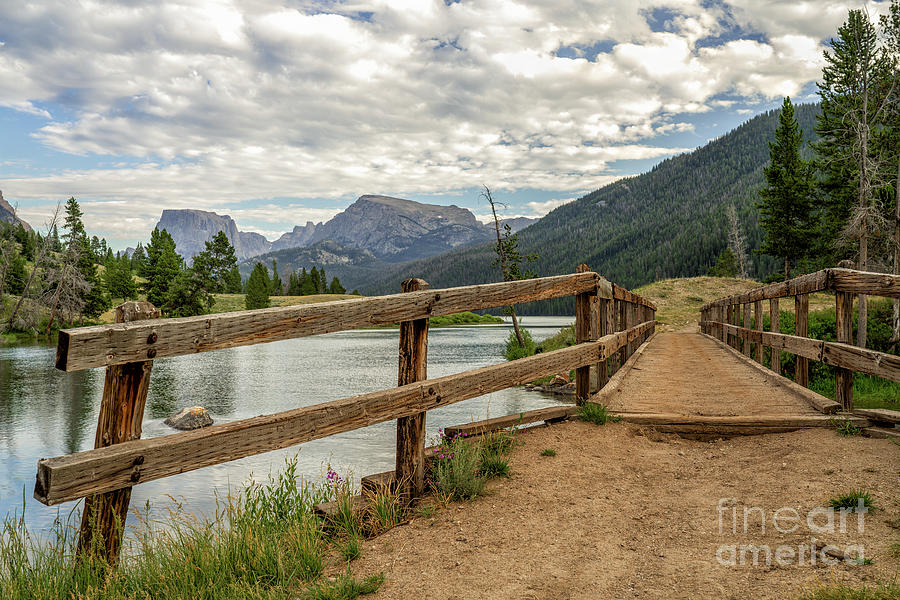 Continental Divide Trail Wyoming Photograph by Roxie Crouch