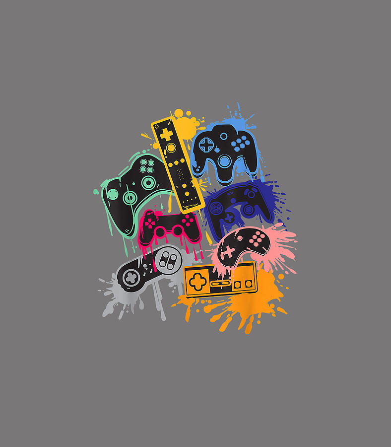 Control all the Things Video Game Controller Digital Art by TheoJa Anum ...