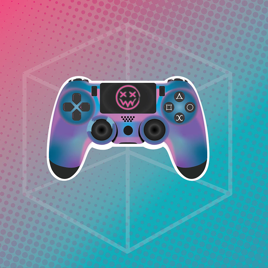 Controller Customization Digital Art by Marcus Sergeant