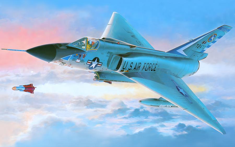 Convair F-106 Delta Dart Digital Art by Celestina Paul - Fine Art America