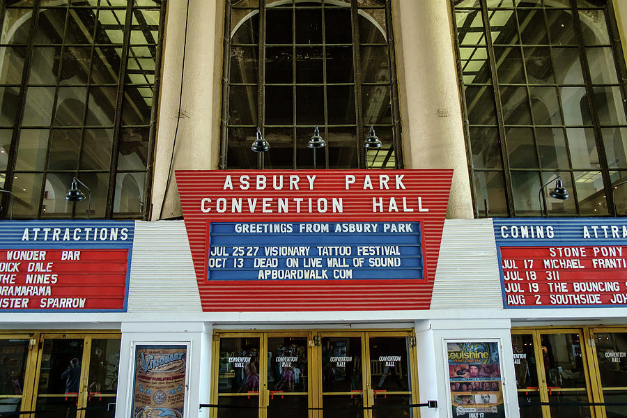 Convention Hall Asbury Park New Jersey Photograph by Glenn DiPaola