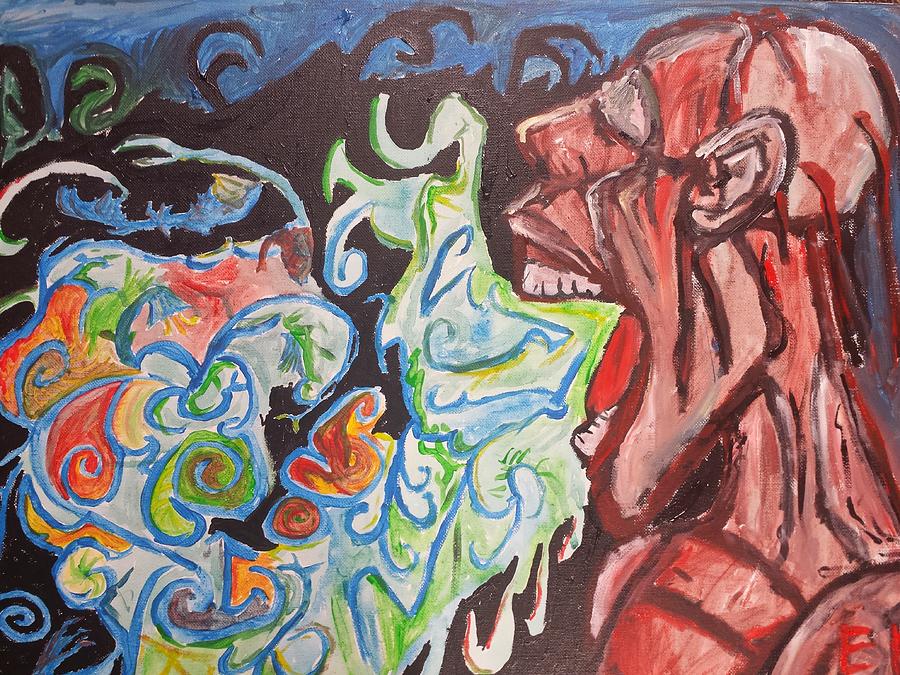 Conversational Pieces Painting by Ethan Kuhne Fine Art America Conversational Pieces Painting by Ethan Kuhne Fine Art America