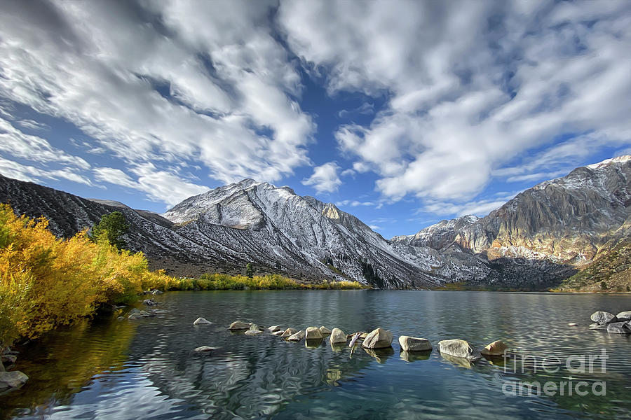 Convict Lake Photograph by Alice Cahill