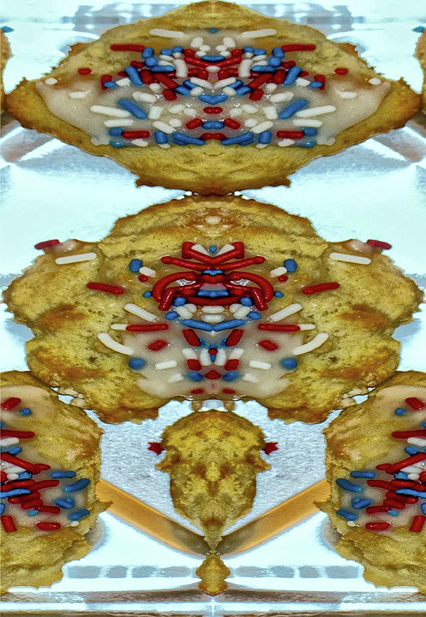 Cookie 2 Pareidolia Photograph by Constantine Gregory