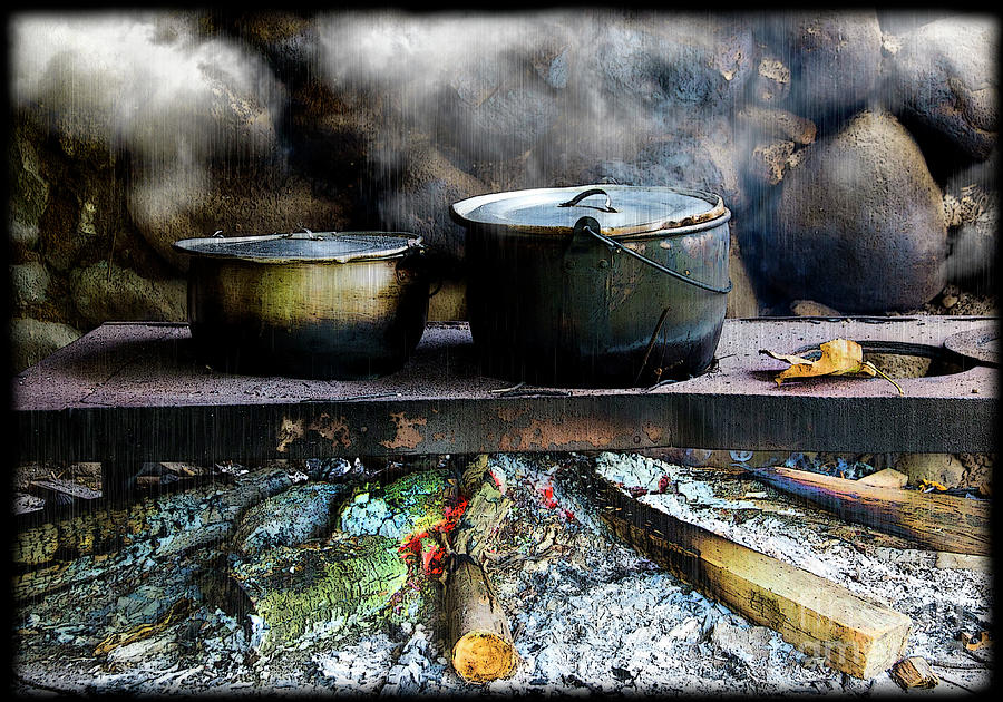 Cooking at Todos Santos Photograph by Al Bourassa