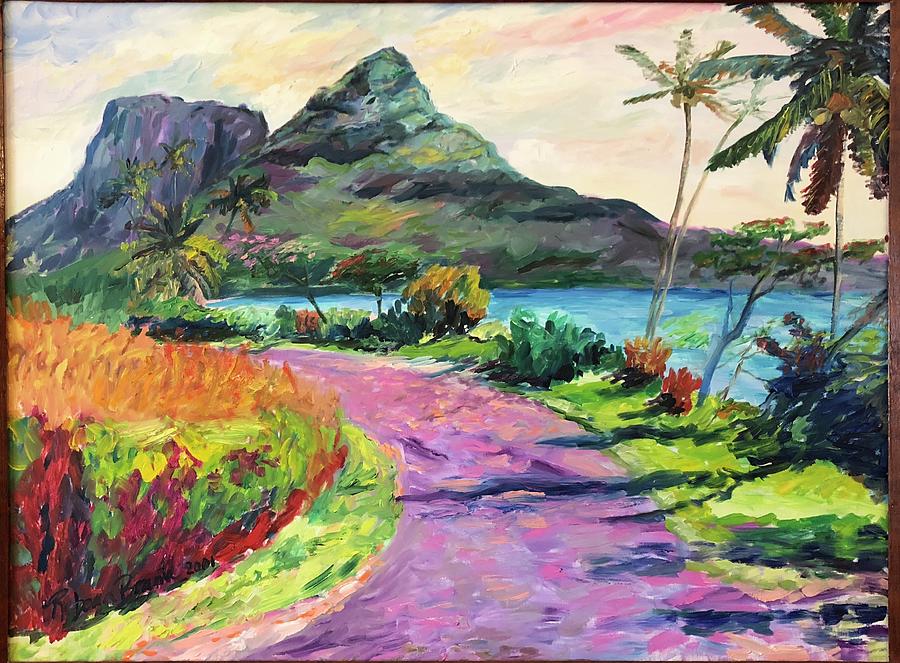 Bora Bora Painting - Cooks Bay, Tahiti by Rebecca Brand