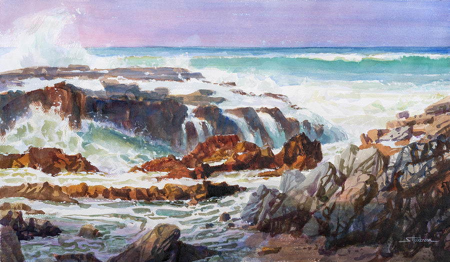 Cooks Chasm Painting by Steve Henderson