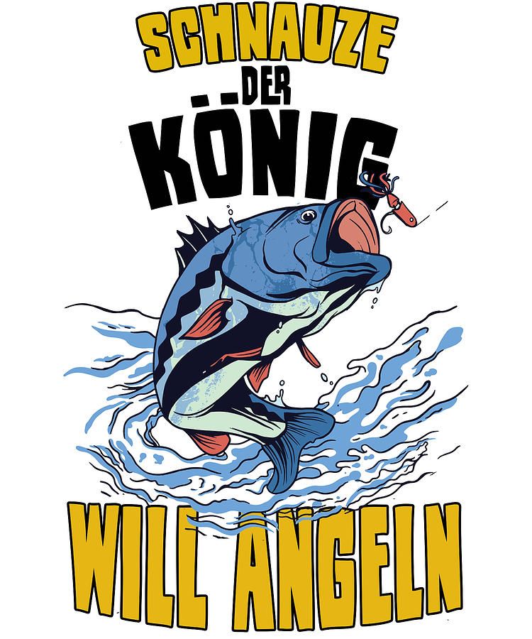 Cool Angler Men T-shirt Angler Gift Idea by Benjamin Burkert