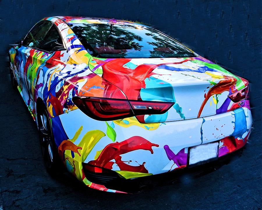 Cool Car Wrap Photograph by Andrew Lawrence