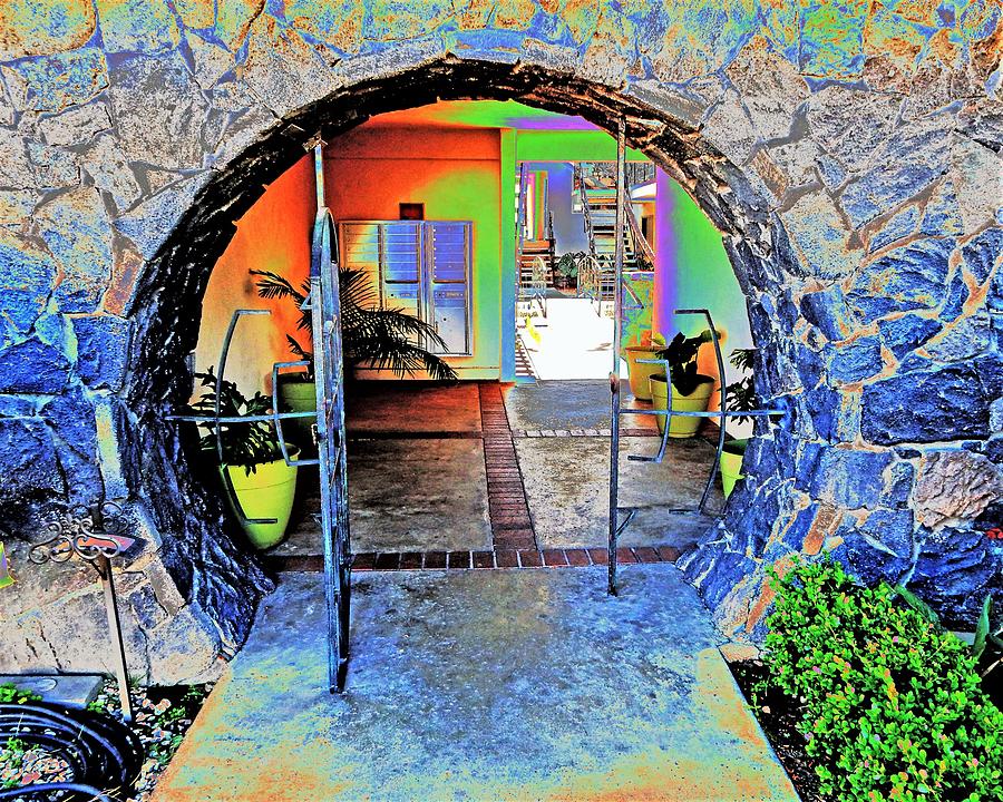 Cool Circular Entryway Photograph by Andrew Lawrence