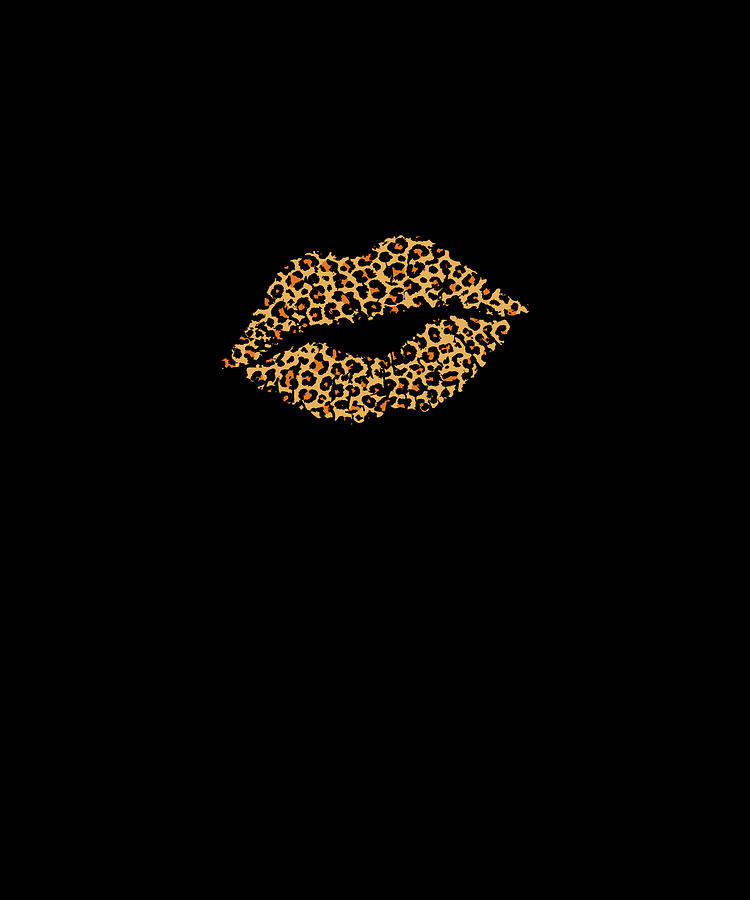 Custom Womens Cool Lips Bite Kiss Me Leopard Print Cheetah Sweatshirt  Zipper Hoodie By Cm-arts - Artistshot