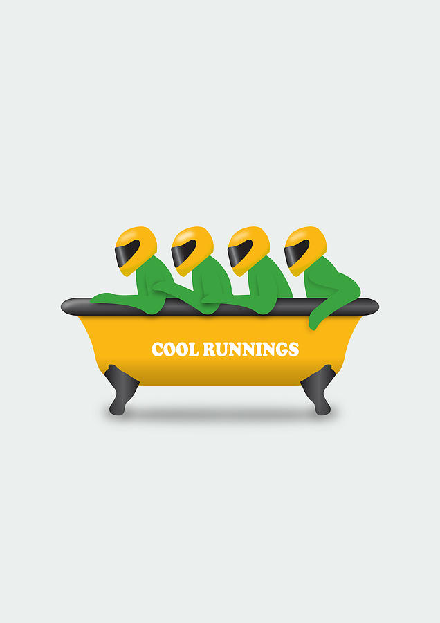 Cool Runnings - Alternative Movie Poster Digital Art by Movie Poster Boy