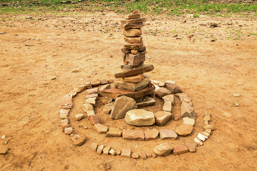 Cool Stacked Rock Art Photograph by James BO Insogna