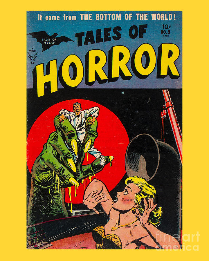 Halloween Digital Art - Cool Vintage Comic Cover by Madame Memento