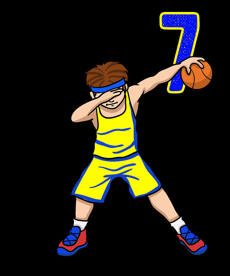 number 7 basketball