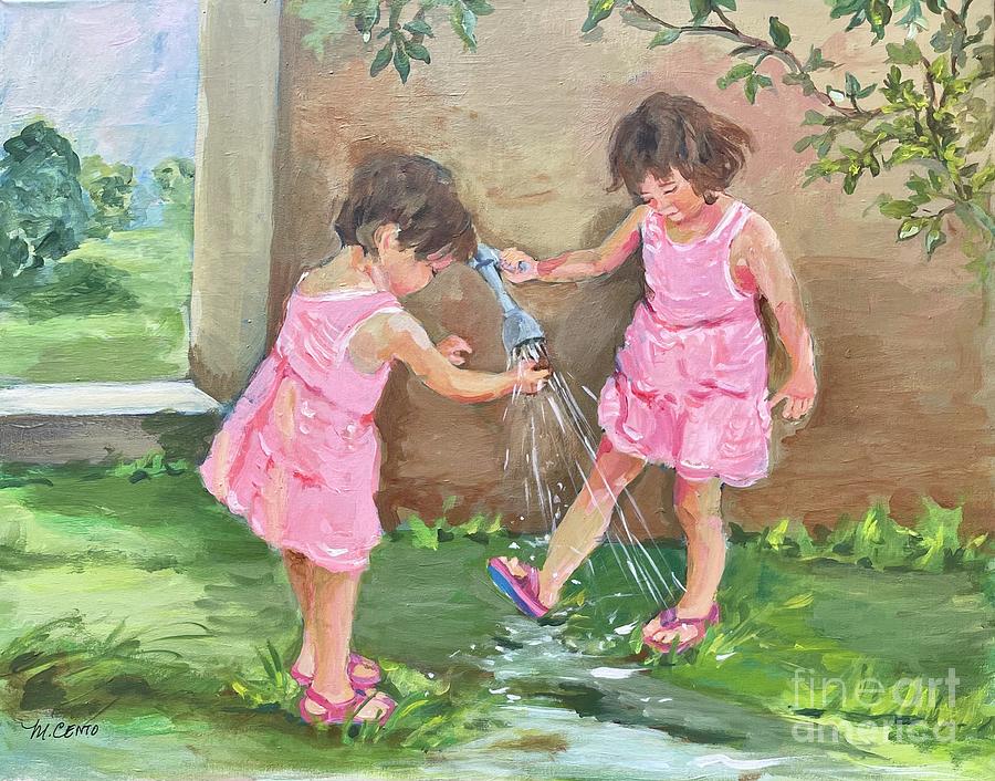 Cooling Off Painting by Mafalda Cento