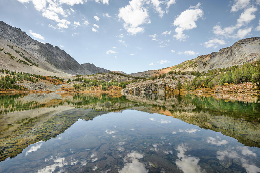 Cooney Lake Mirror Photograph by Alexander Kunz