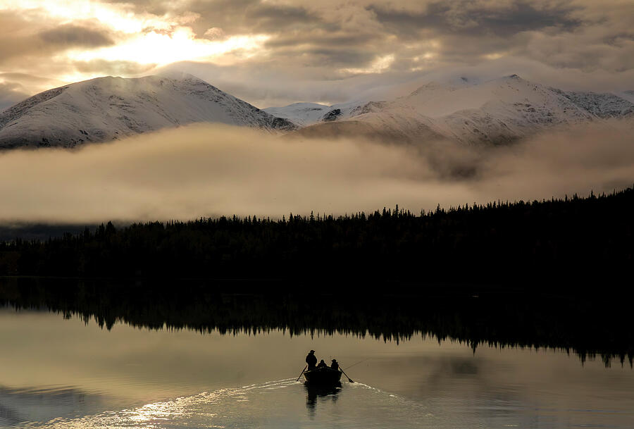 Cooper Landing Alaska Fishing Journey Photograph by Dan Sproul Cooper Landing Alaska Fishing Journey Photograph by Dan Sproul
