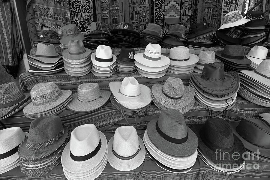 Copacabana Hat Stall Photograph