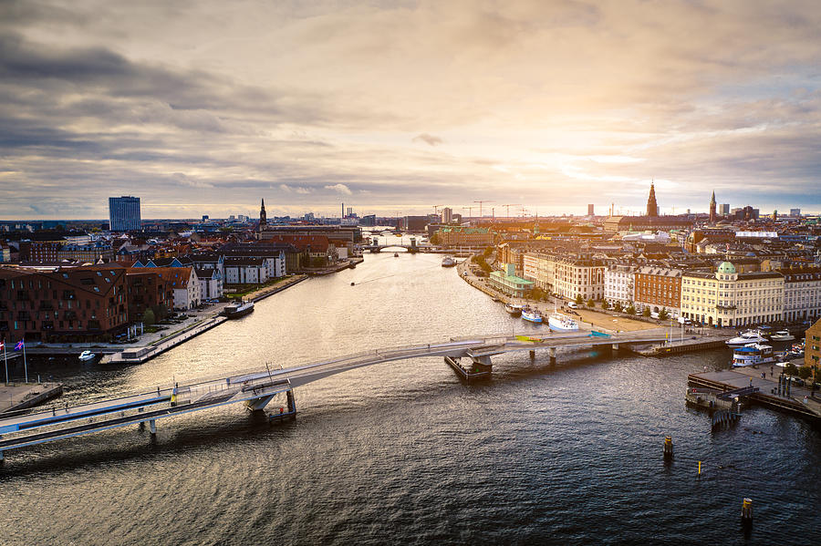 Copenhagen cityscape: Modern architecture at the sea Photograph by Jonathanfilskov-photography