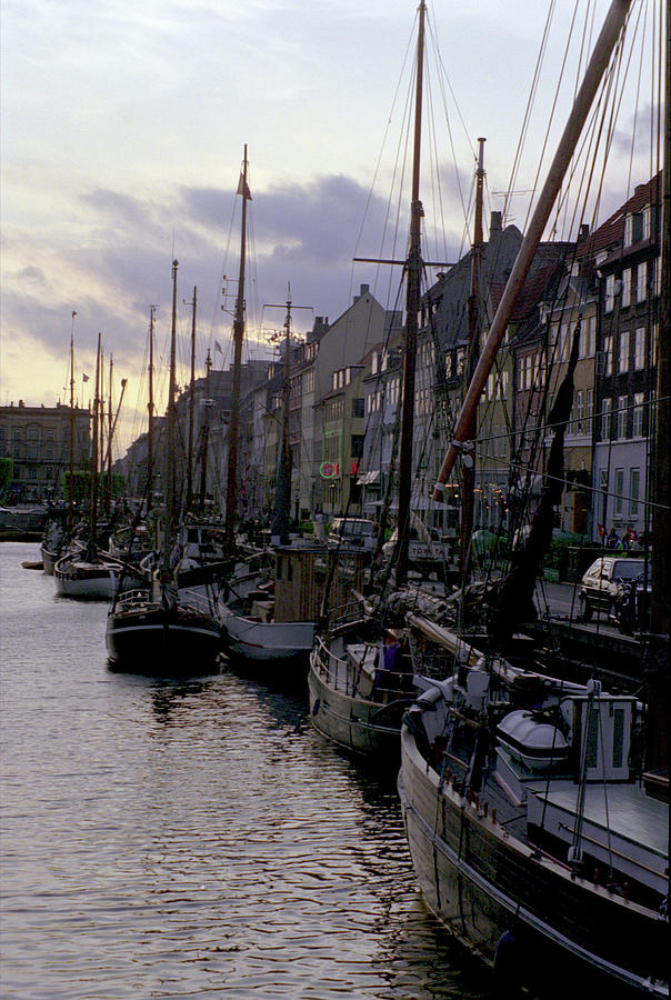 Copenhagen Quay Photograph by Frank DiMarco