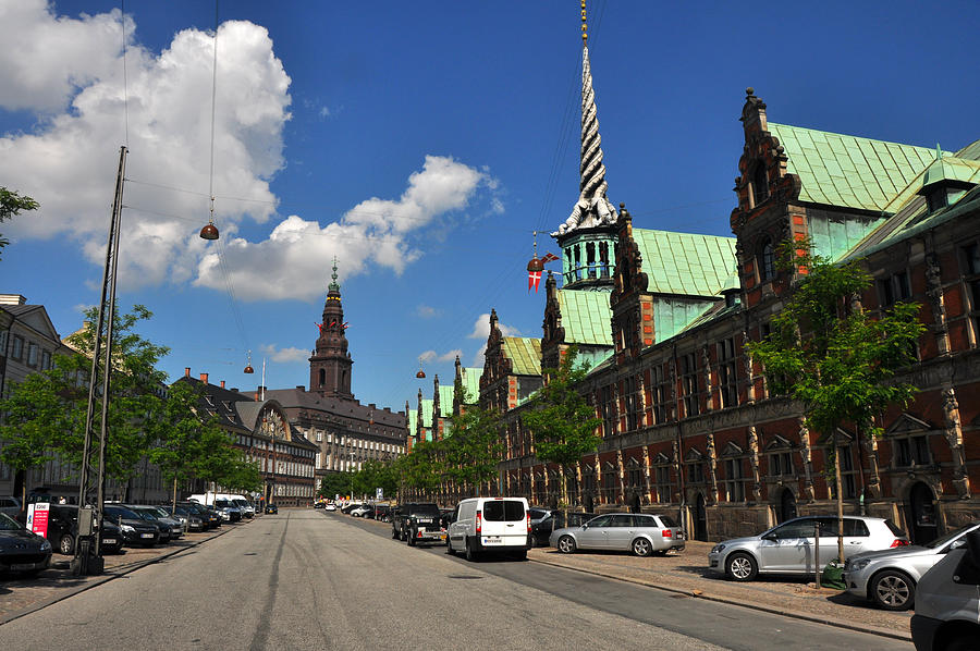 Copenhagen stock exchange, Denkmark Photograph by Delray77