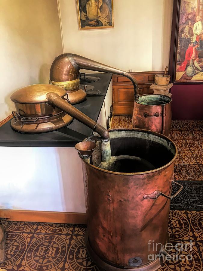 Copper Buckets at Hospices de Beaune  Photograph by Luther Fine Art