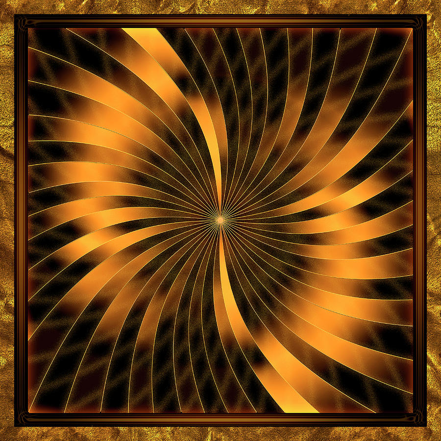 Copper Mandala Digital Art by Richard Salamanca - Fine Art America