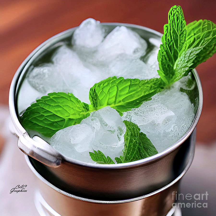 Copper Mint Julep Photograph by CAC Graphics