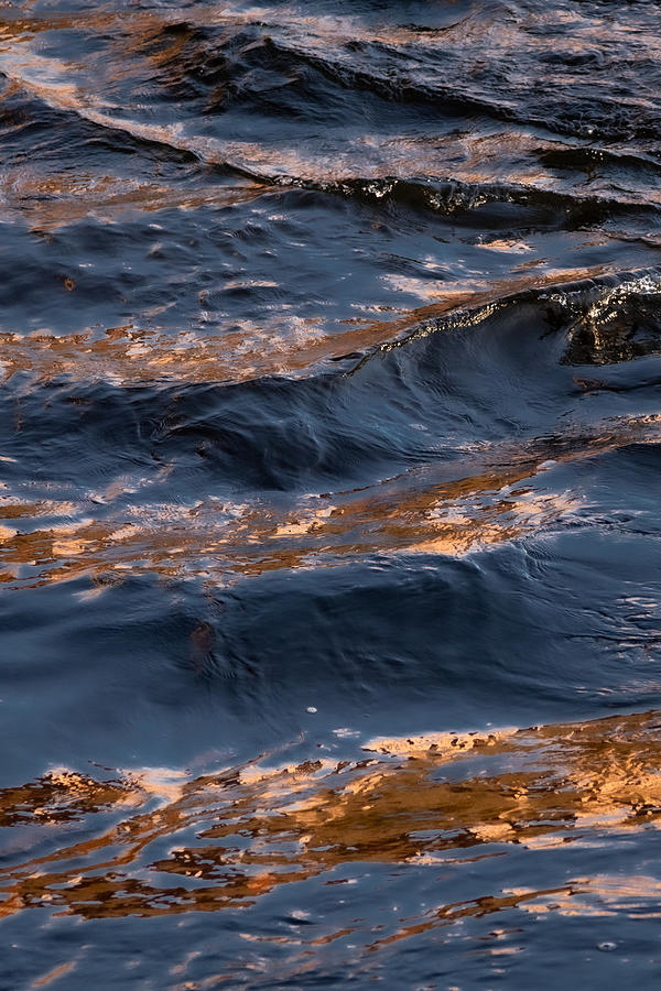 Copper Waves Photograph by Linda Bonaccorsi Copper Waves Photograph by Linda Bonaccorsi