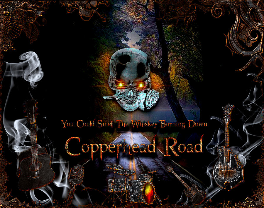 Copperhead Road Digital Art by Michael Damiani