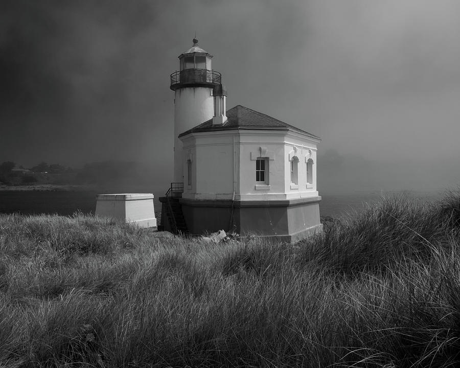 Coquille Lighthouse Photograph by HW Kateley