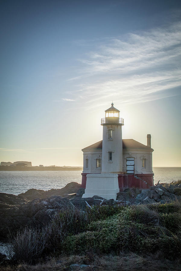 Coquille River Lighthouse, OR Photograph by Gerri Bigler
