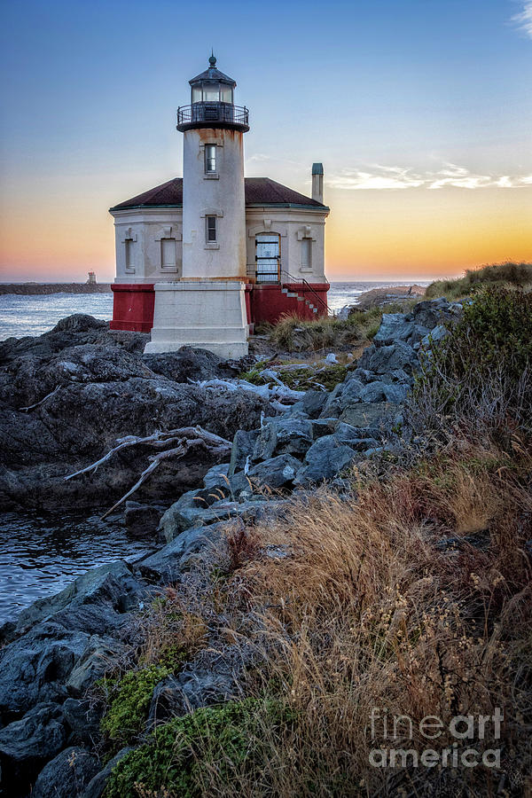 Coquille River Lighthouse Photograph by Sonya Lang