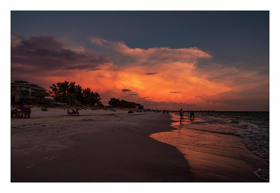 Coquina Beach Clouds 2 Photograph by ARTtography by David Bruce Kawchak