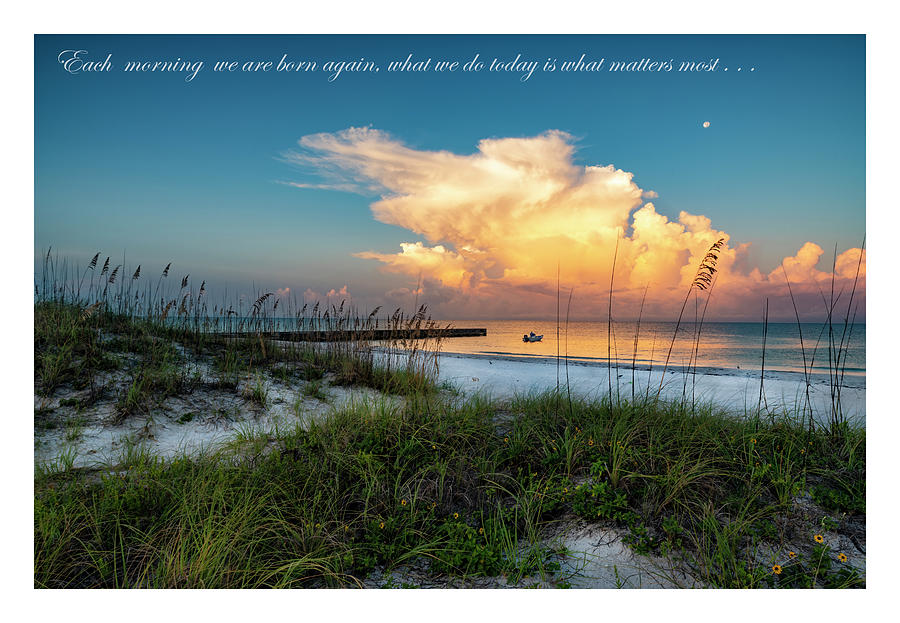 Coquina Beach Morning 3 Photograph by ARTtography by David Bruce Kawchak