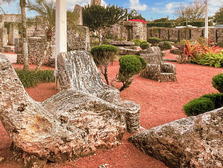 Coral Castle Photograph by Penny Lisowski
