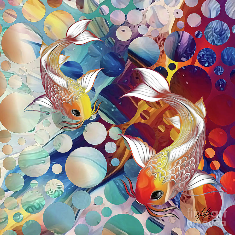 Coral Fish Digital Art by Jennifer Page