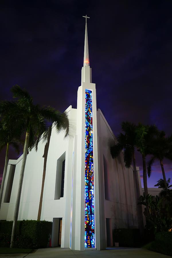 Coral Ridge Presbyterian Church - Evening Photograph by Chrystyne ...