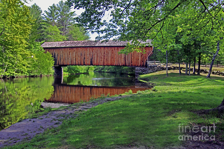 Corbin Covered Bridge Photograph by Jim Beckwith - Fine Art America